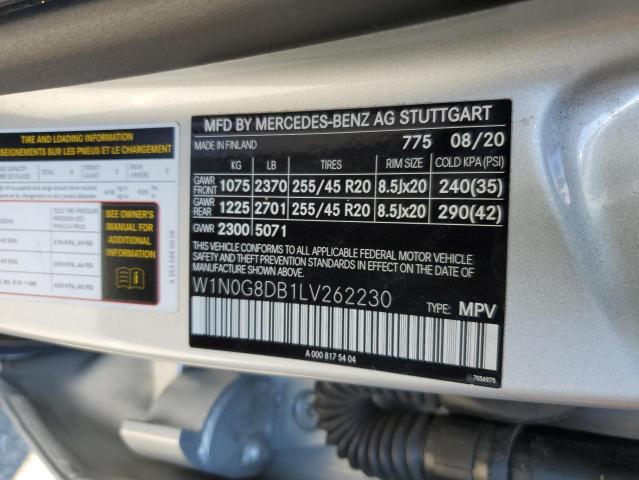 W1N0G8DB1LV262230 Mercedes-Benz GLC 300