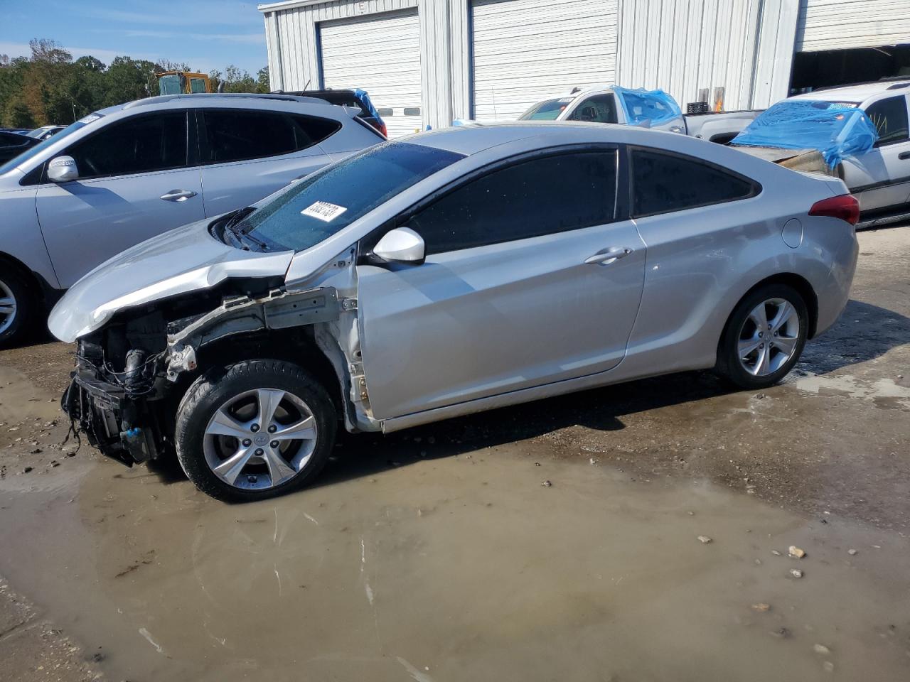 KMHDH6AE3DU005355 2013 Hyundai Elantra Coupe Gs