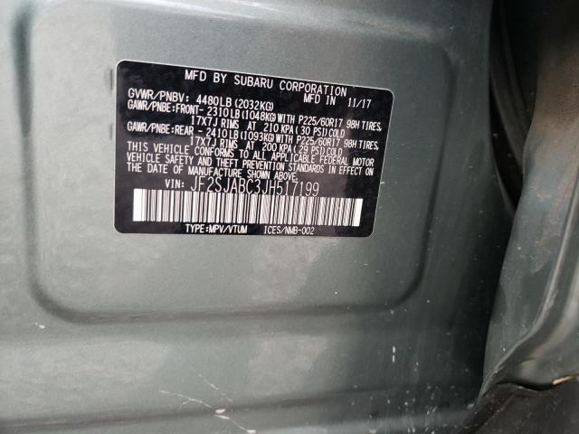JF2SJABC3JH517199 | 2018 SUBARU FORESTER 2