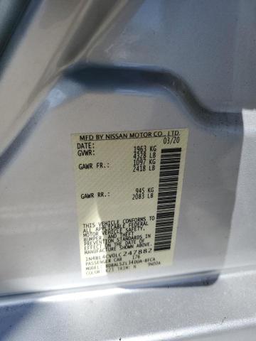 2020 NISSAN ALTIMA SR - 1N4BL4CV0LC247882