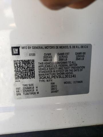 2020 GMC TERRAIN SL - 3GKALPEV3LL301141