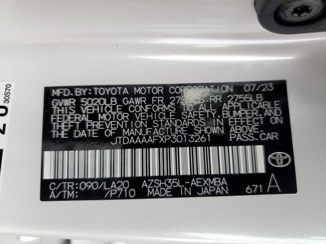 2023 TOYOTA CROWN XLE JTDAAAAFXP3013261