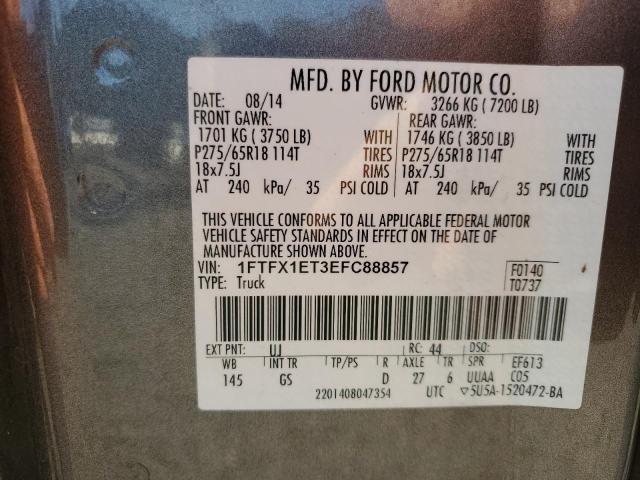 1FTFX1ET3EFC88857 Ford F150 Super Cab