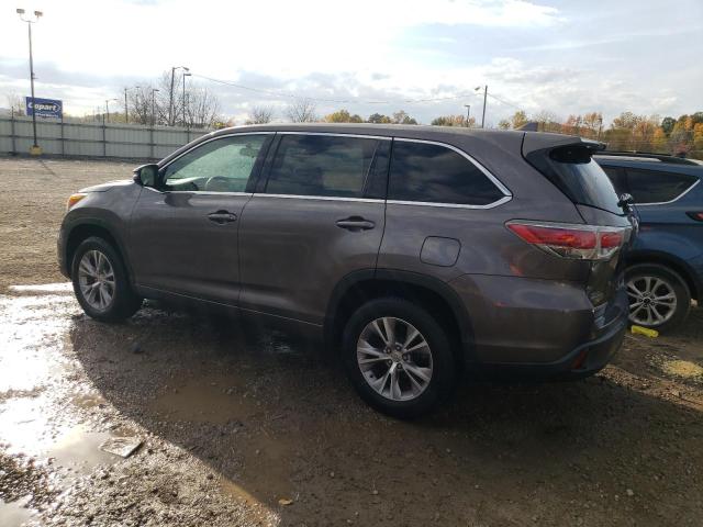  TOYOTA HIGHLANDER 2015 Сірий