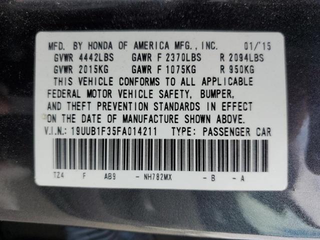 2015 ACURA TLX - 19UUB1F35FA014211