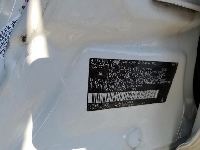2T3WFREV4EW086336 Toyota Rav4 Xle