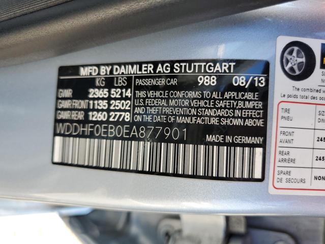 WDDHF0EB0EA877901 Mercedes-Benz E 250 Bluetec