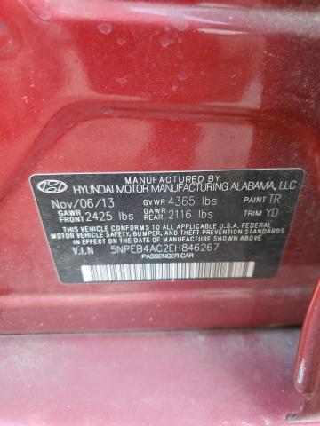 5NPEB4AC2EH846267 | 2014 HYUNDAI SONATA GLS