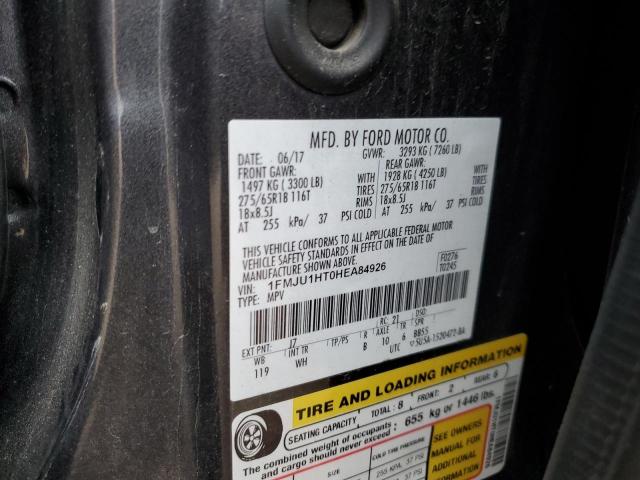 1FMJU1HT0HEA84926 Ford Expedition Xlt