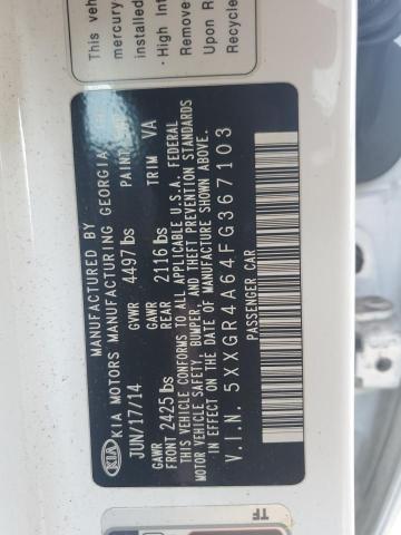 5XXGR4A64FG367103 KIA OPTIMA SX