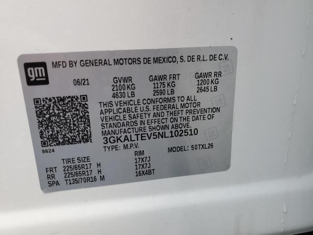 3GKALTEV5NL102510 GMC Terrain Sle