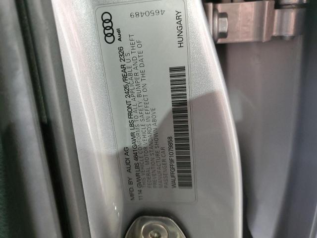 2015 AUDI S3 PRESTIG - WAUFFGFF9F1079858