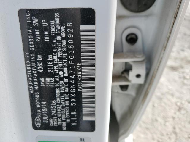 5XXGN4A71FG380928 KIA OPTIMA EX