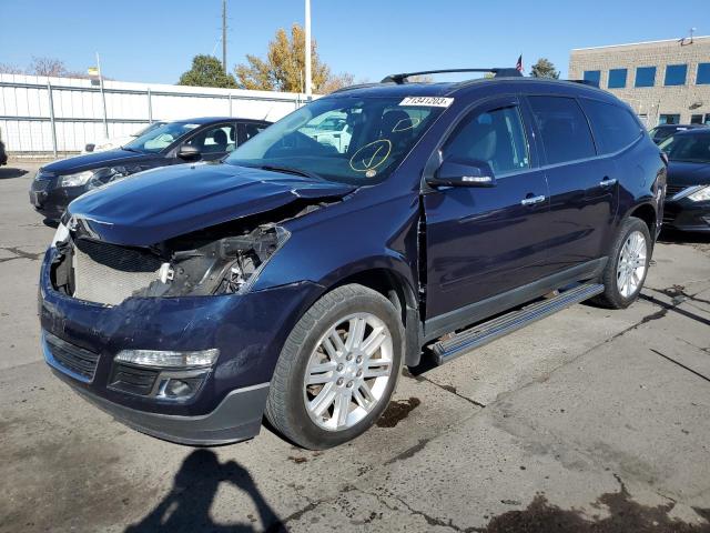 Lot #2459900131 2015 CHEVROLET TRAVERSE L salvage car