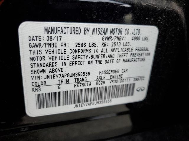 2018 INFINITI Q50 LUXE - JN1EV7AP8JM356558
