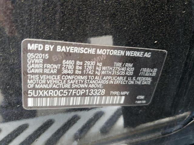 2015 BMW X5 XDRIVE3 - 5UXKR0C57F0P13328