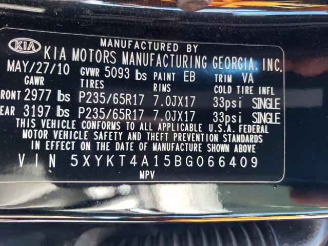 5XYKT4A15BG066409 | 2011 KIA sorento base