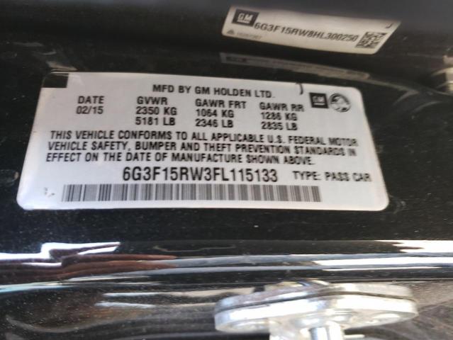 6G3F15RW3FL115133 2015 Chevrolet Ss