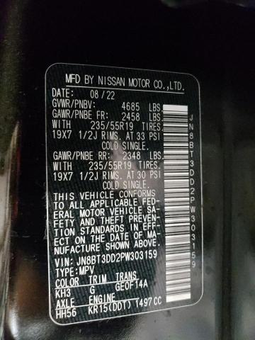 2023 NISSAN ROGUE PLAT - JN8BT3DD2PW303159