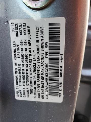 7FARW2H51KE030599 Honda CR-V EX