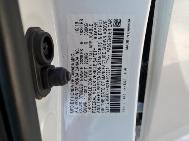 2HGFC2F62LH500297 Honda Civic Lx