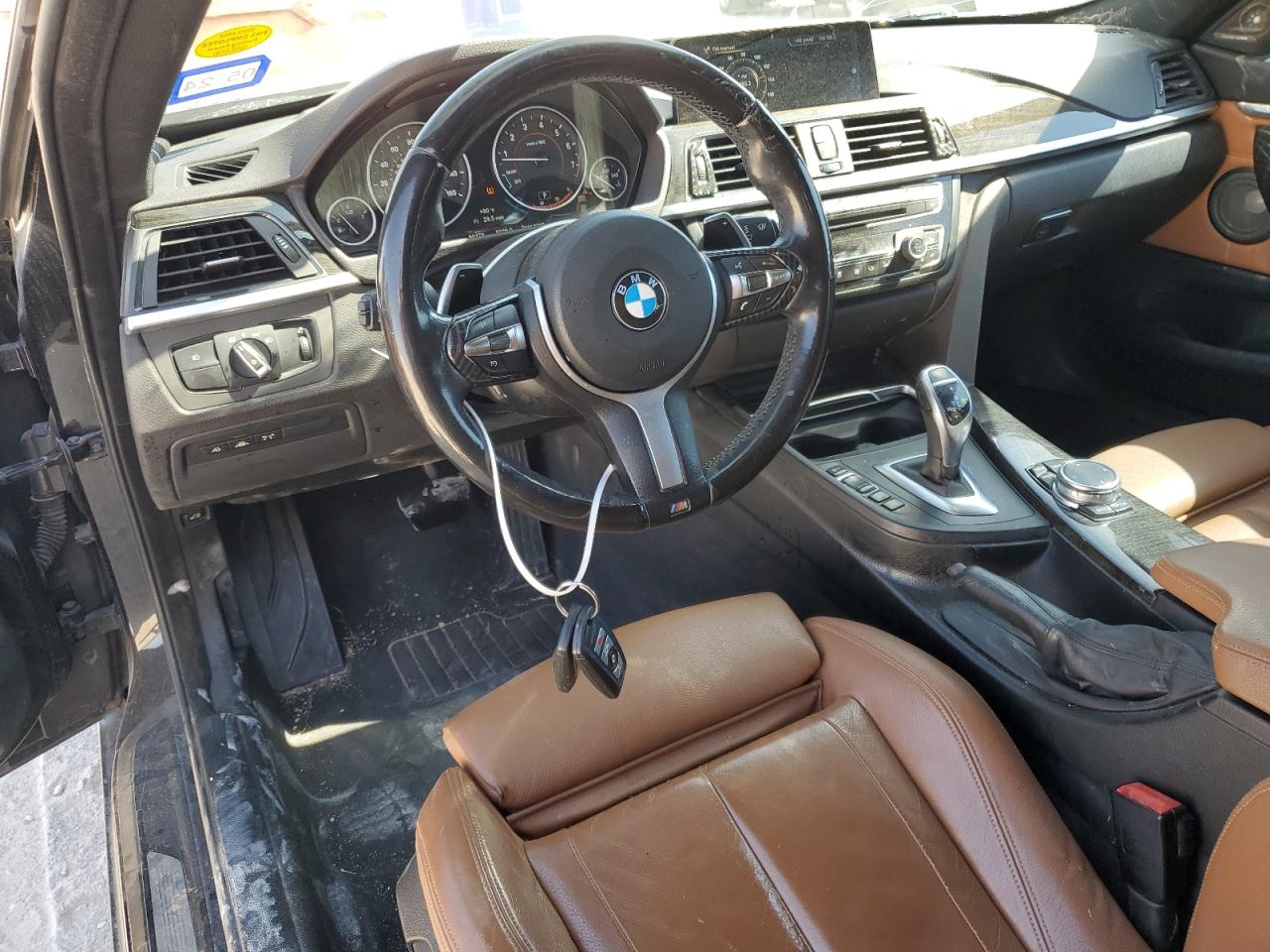  BMW 4 SERIES 2016 Черный