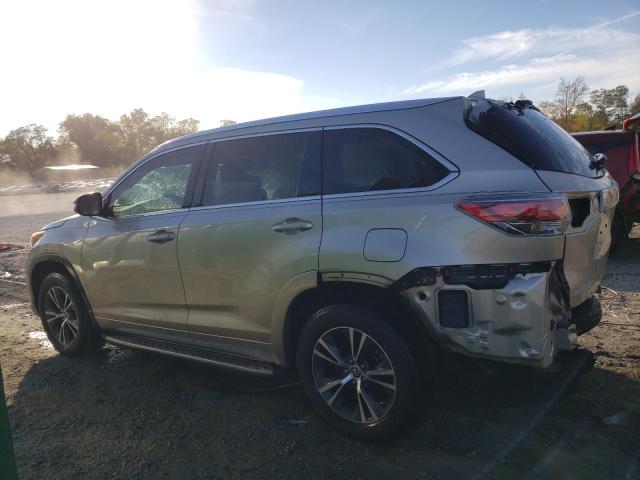  TOYOTA HIGHLANDER 2016 Золотий
