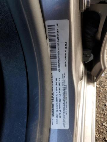 ZAM57YTA2J1267538 Maserati GHIBLI S