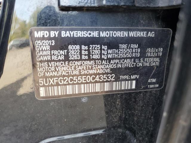 VIN 5UXFG2C55E0C43532 2014 BMW X6, Xdrive35I no.12