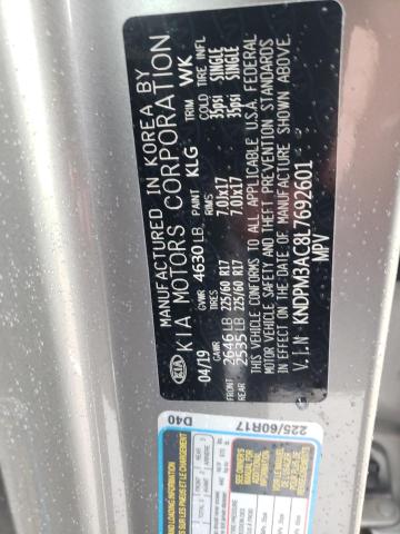 KNDPM3AC8L7692601 KIA Sportage Lx