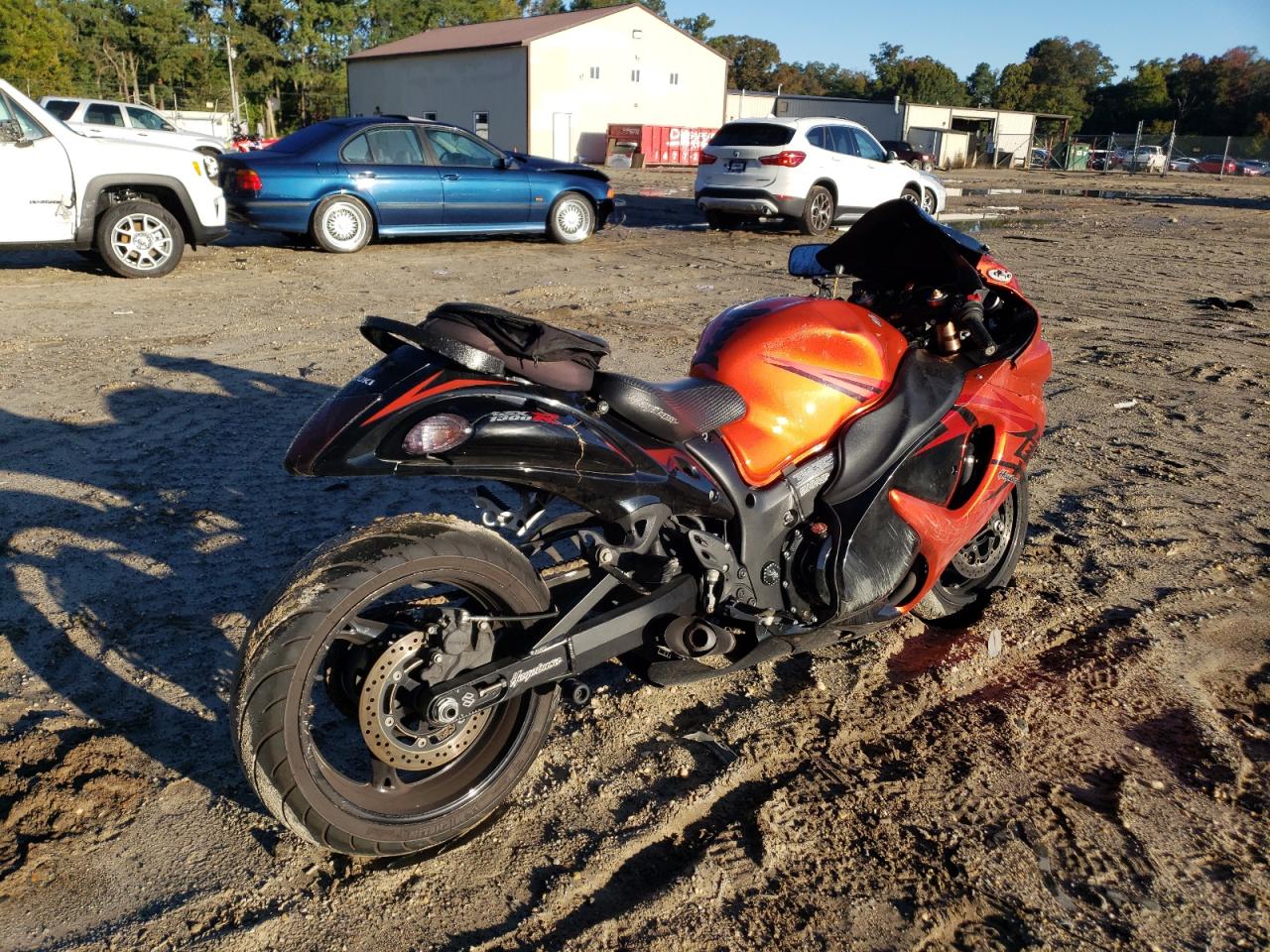 JS1GX72A782108392 2008 Suzuki GSX1300R at DE - Seaford, Copart lot