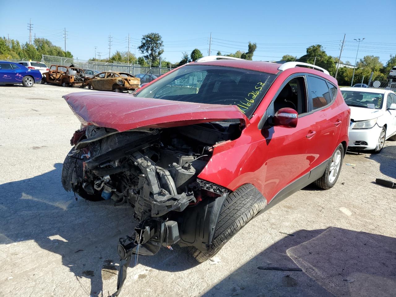 Lot #2193998280 2013 HYUNDAI TUCSON GLS