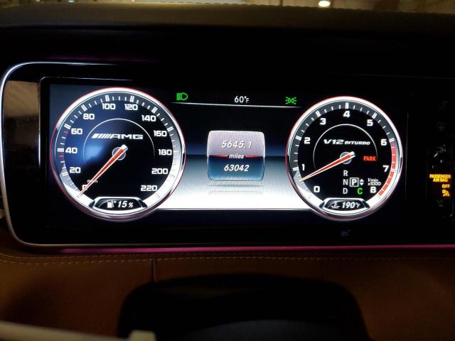 2015 MERCEDES-BENZ S 65 AMG WDDXJ7KB1FA005168