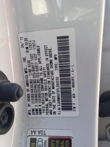 5J6RM4H75FL068039 Honda CR-V EXL