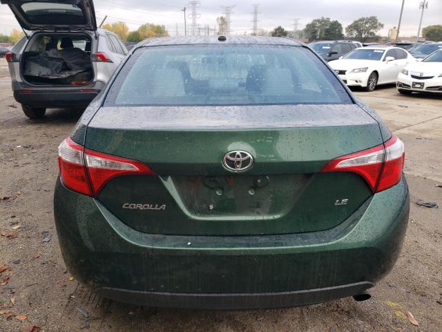  TOYOTA COROLLA 2014 Зелений