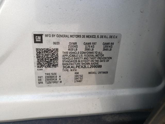 3GKALPEX2LL299089 GMC Terrain Slt