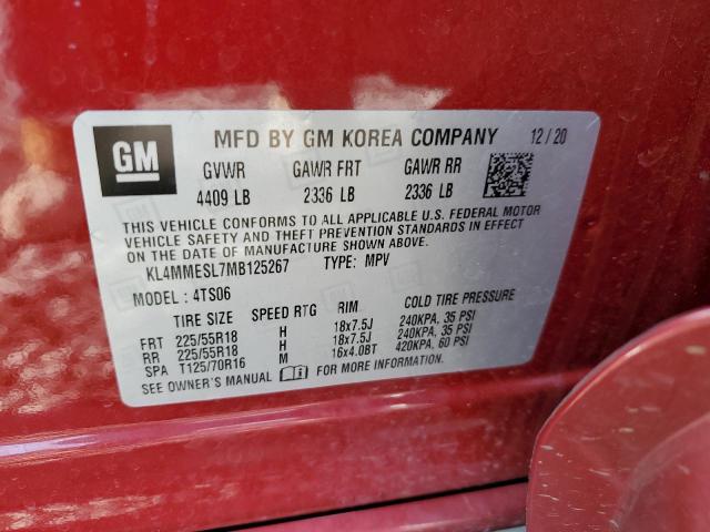 KL4MMESL7MB125267 2021 BUICK ENCORE, photo no. 12