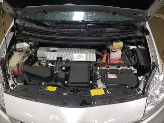  TOYOTA PRIUS 2014 Сріблястий