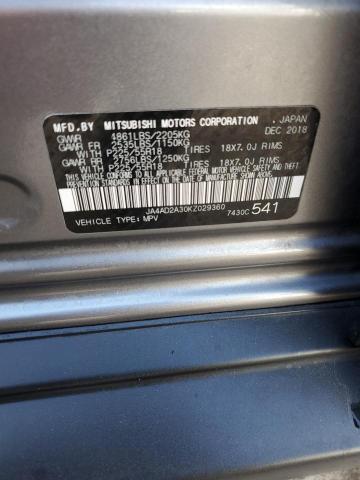 JA4AD2A30KZ029360 Mitsubishi Outlander Es