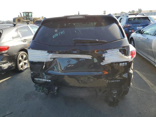 VIN 5TDDCRFH2ES005859 2014 Toyota Highlander, Hybri... no.6