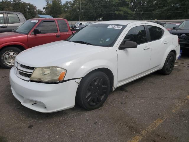 Lot #2171852996 2013 DODGE AVENGER SE salvage car