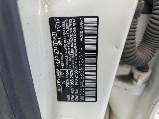 WDDSJ4GB8GN327219 Mercedes-Benz CLA 250 4MATIC