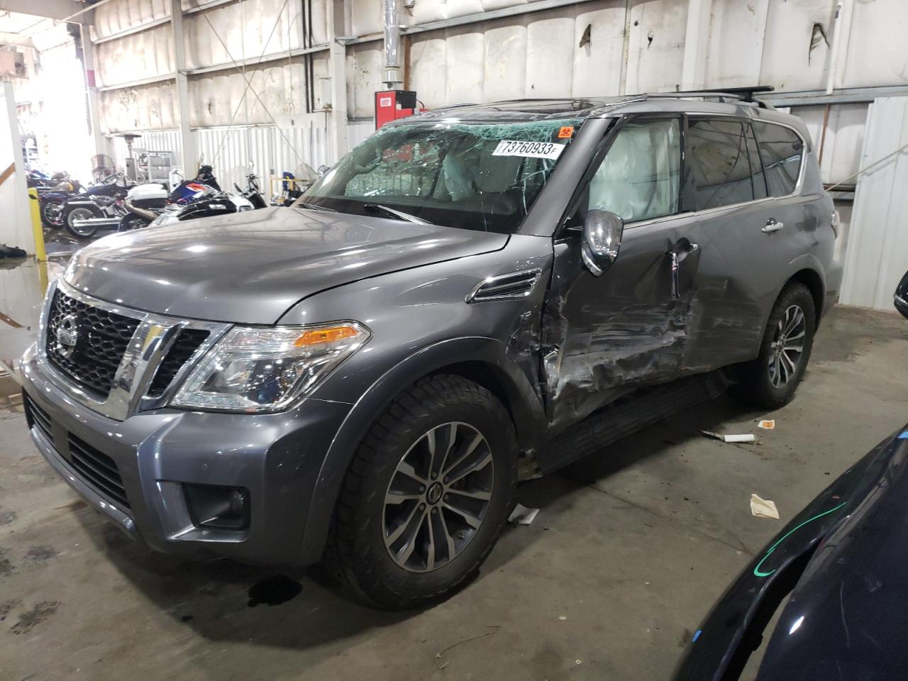 2019 Nissan Armada at OR Woodburn Copart lot 73760933