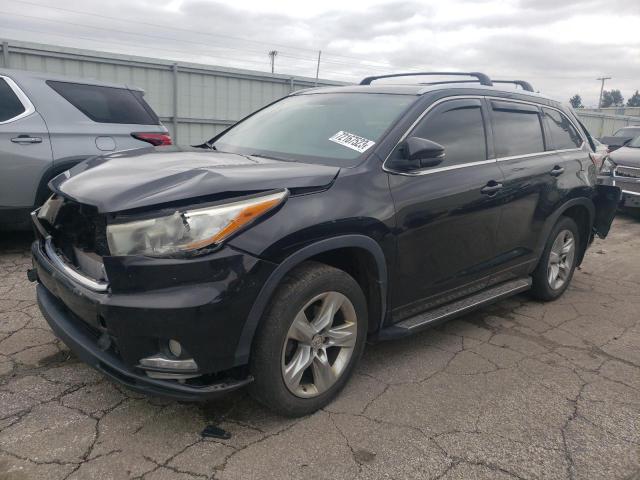 VIN 5TDYKRFH4FS044376 2015 Toyota Highlander, Limited no.1