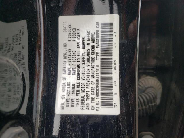 1HGCR2F88EA007616 | 2014 HONDA ACCORD EXL