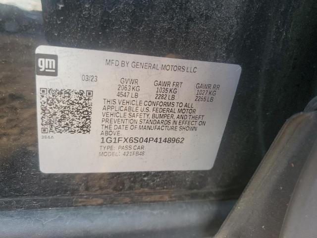 1G1FX6S04P4148962 Chevrolet Bolt EV 2L 10