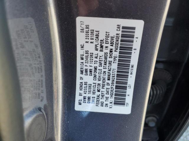 1HGCR2F36HA283771 Honda ACCORD LX