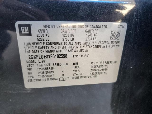 2GKFLUE31F6102598 GMC Terrain Denali