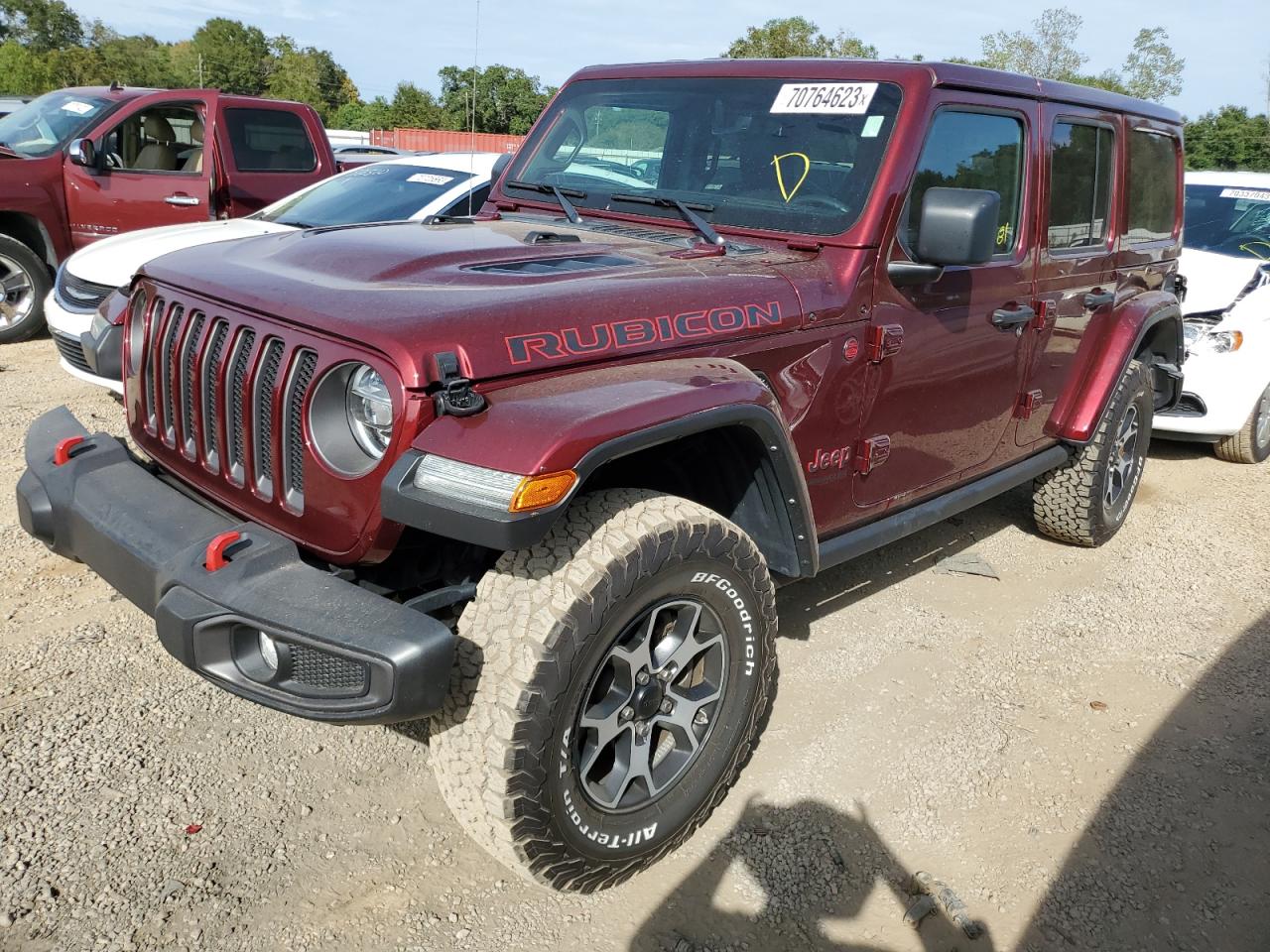 2022 JEEP WRANGLER U  (VIN: 1C4JJXFM7NW124405)