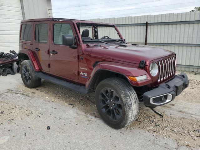  JEEP WRANGLER 2021 Бургунді